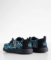 Wally Blue Palms Shoe
