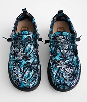 Wally Blue Palms Shoe