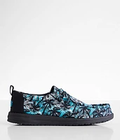 Wally Blue Palms Shoe