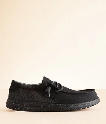 HEYDUDE Wally Stitch Melanite Shoe