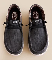 Wendy Stitch Cow Print Shoe