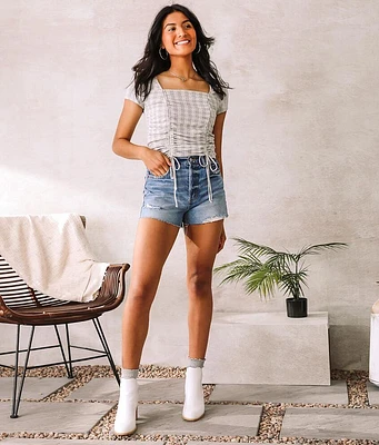 Houndstooth Top