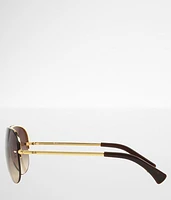 Rimless Aviator Sunglasses