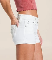 Mid-Rise Stretch Short