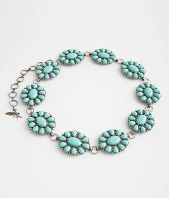 Angel Ranch Turquoise Chain Belt