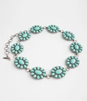 Angel Ranch Turquoise Chain Belt