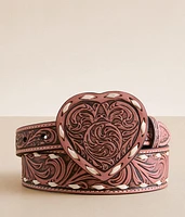 Concho Leather Belt