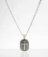 Twister Cross Necklace