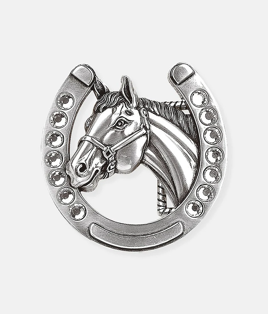 Nocona Horseshoe Glitz Buckle