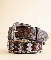 Ariat Seed Bead Leather Belt