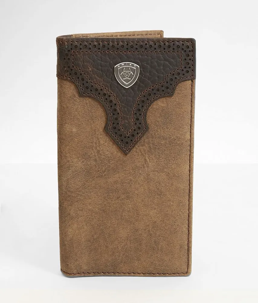 Ariat Laser 2 Tone Leather Rodeo Wallet
