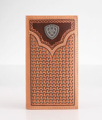 Ariat Rodeo Basket Leather Wallet