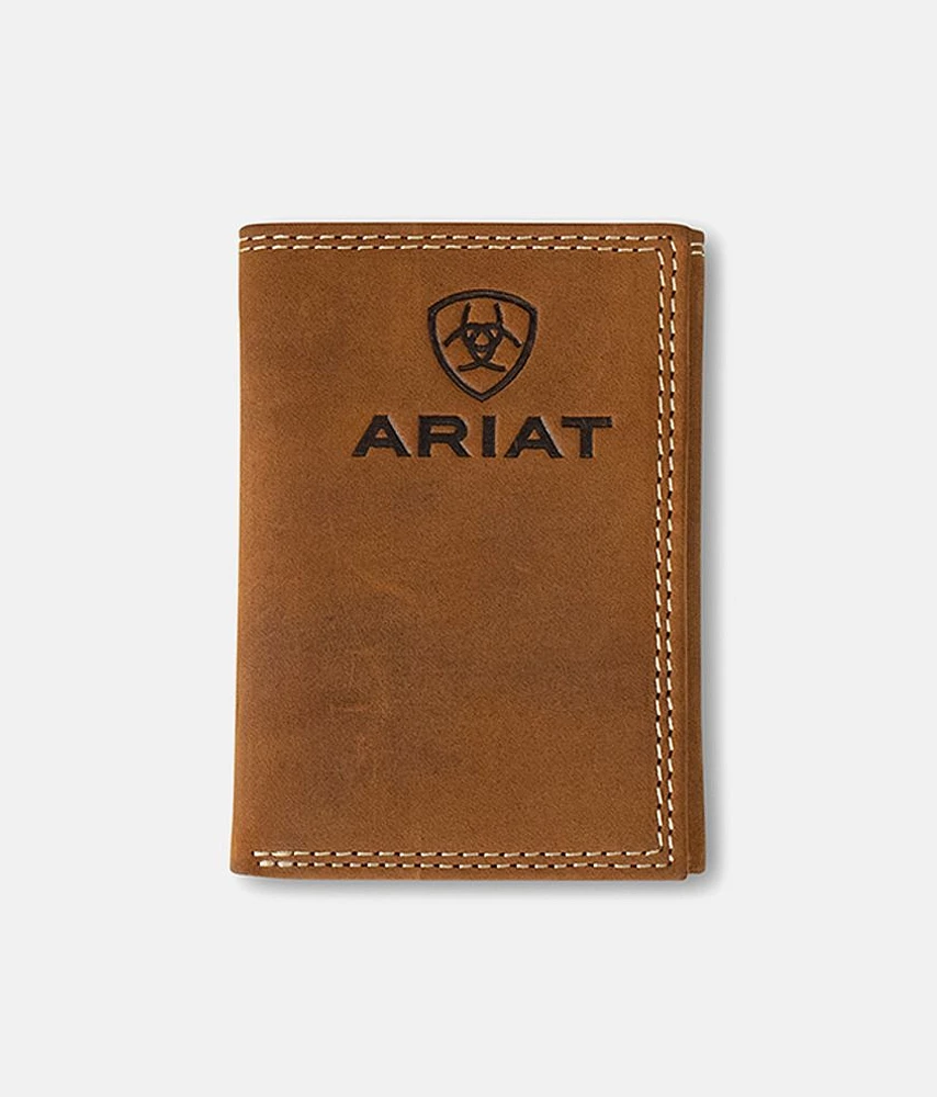 Embossed Leather Wallet