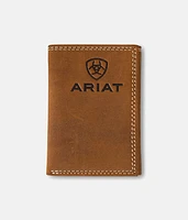 Embossed Leather Wallet