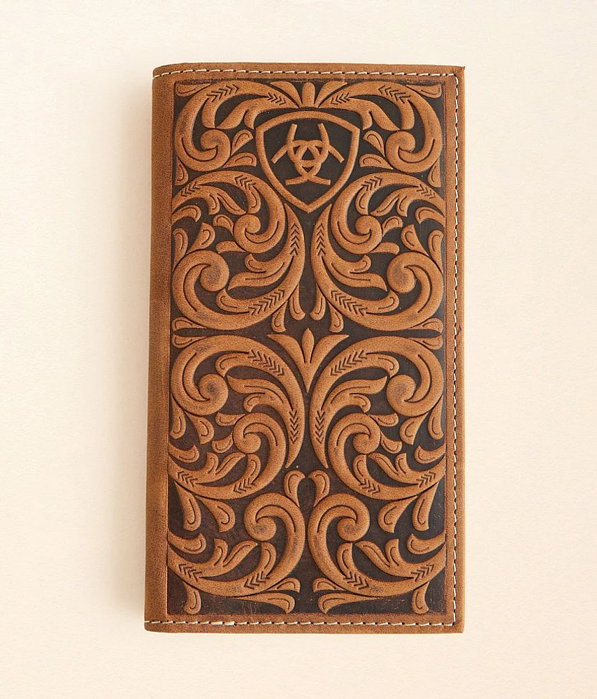 Ariat Tooled Rodeo Leather Wallet