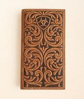 Ariat Tooled Rodeo Leather Wallet