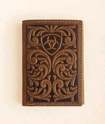 Ariat Tooled Leather Wallet