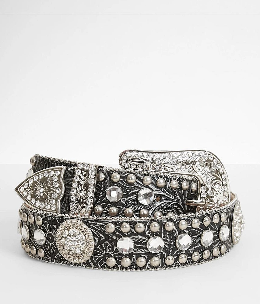 Glitz Leather Belt