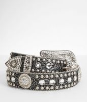 Blazin Roxx Glitz Leather Belt