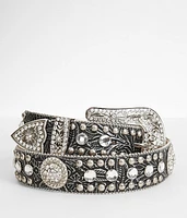 Glitz Leather Belt
