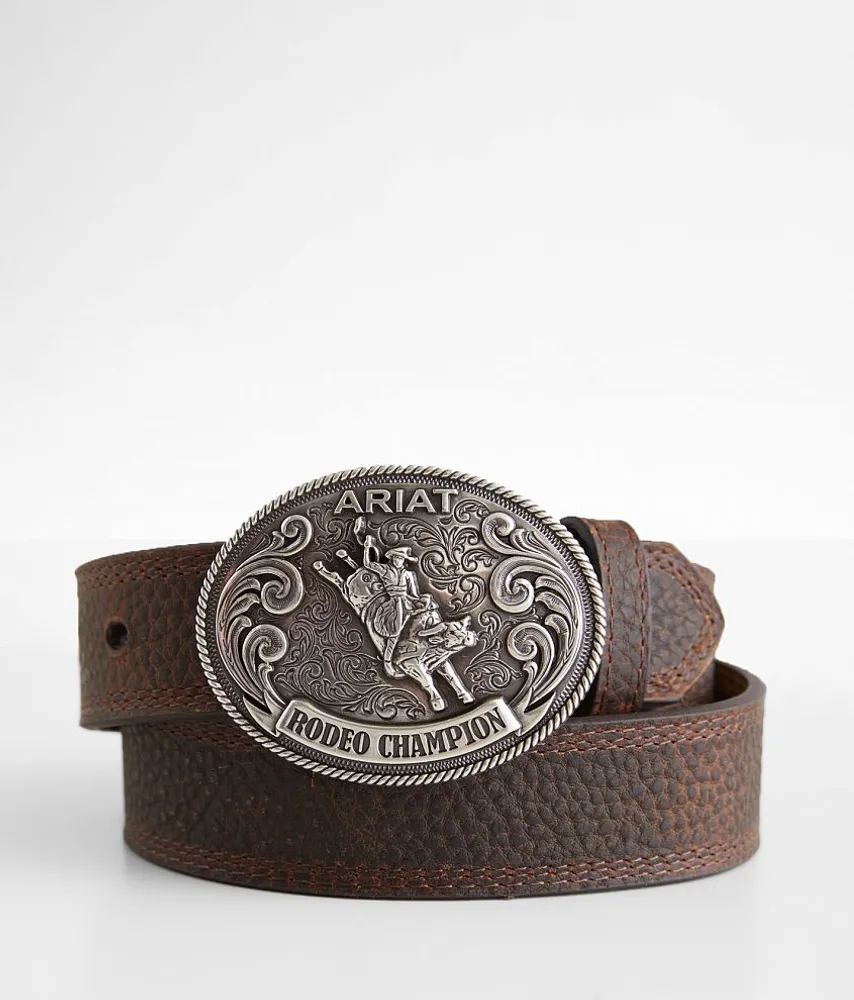 Boys - Ariat Rodeo Champ Leather Belt