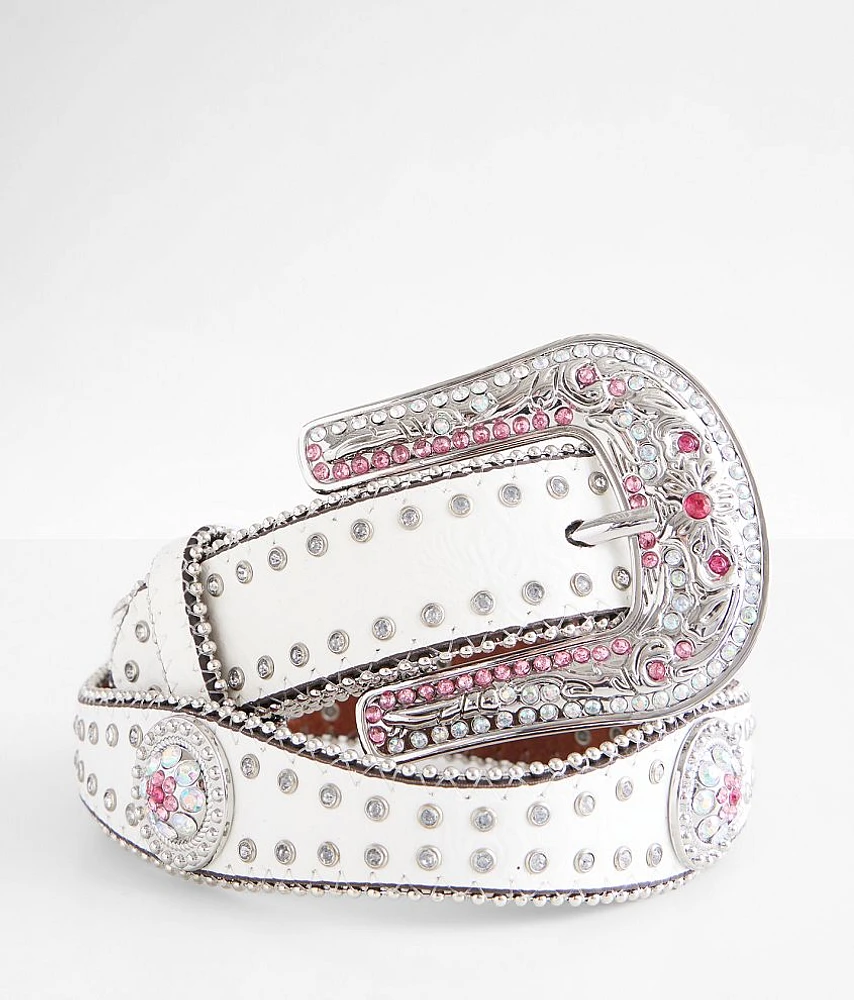 Girls - Glitz Western Leather Belt
