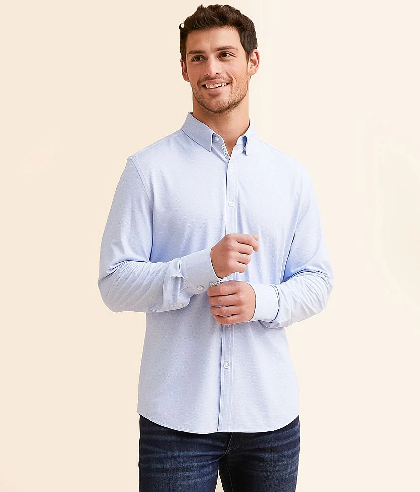 J.B. Holt Textured Athletic Performance Stretch Shirt