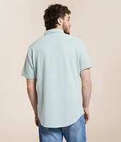 Seersucker Striped Shirt