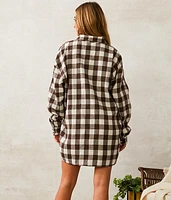 Flannel Tunic Shirt