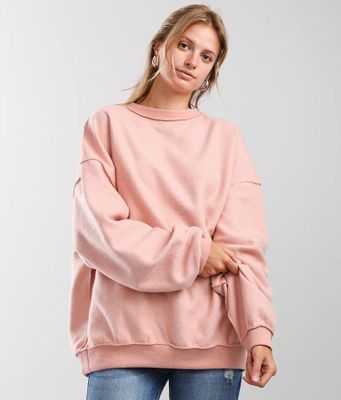 FITZ + EDDI Reverse Fleece Pullover - One Size
