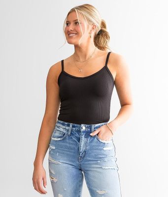 BKE core Two-Way Ribbed Tank Top