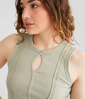 Keyhole Tank Top