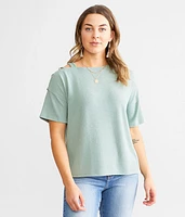 Strappy Cold Shoulder Top