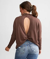 Twisted Open Back Top