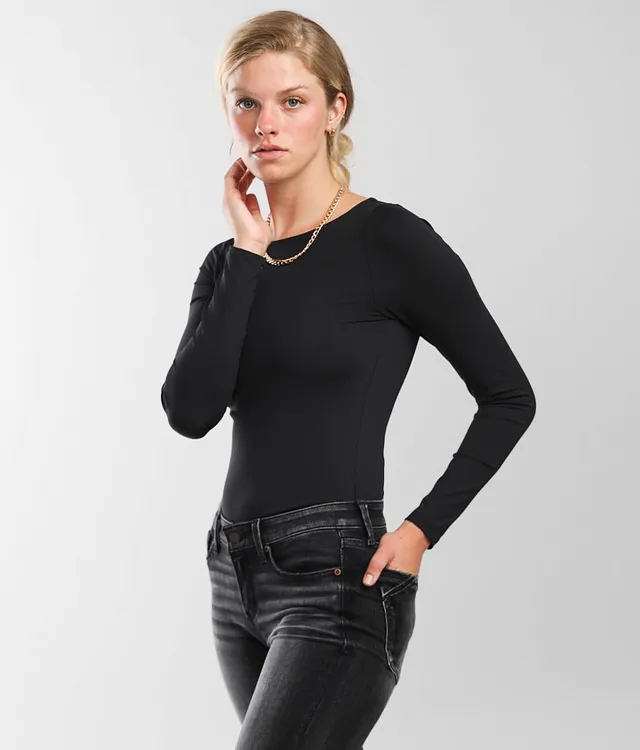 Buckle Black Shaping & Smoothing Ribbed Tank Top - Women's Tank