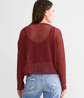 Metallic Netted Top