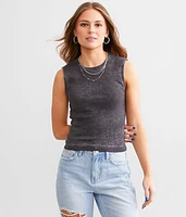 Metallic Coated Tank Top