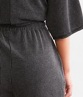 Ribbed Knit Short