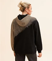 Dip Dye Hooded Sweatshirt