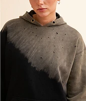 Dip Dye Hooded Sweatshirt