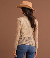 Western Mesh Top