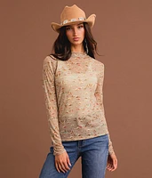 Western Mesh Top