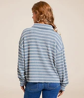 Striped Boxy Shirt