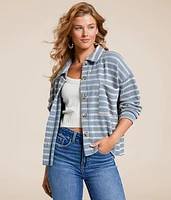 Striped Boxy Shirt