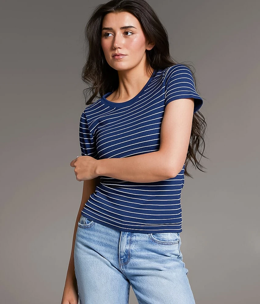 Ribbed Contour T-Shirt