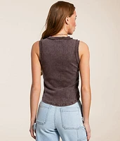 Washed Tank Top