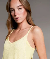 Ribbed Romper Dress