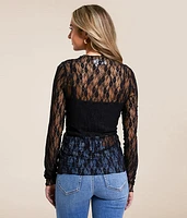 Floral Lace Top