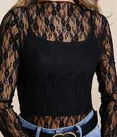 Floral Lace Top