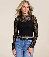 Floral Lace Top